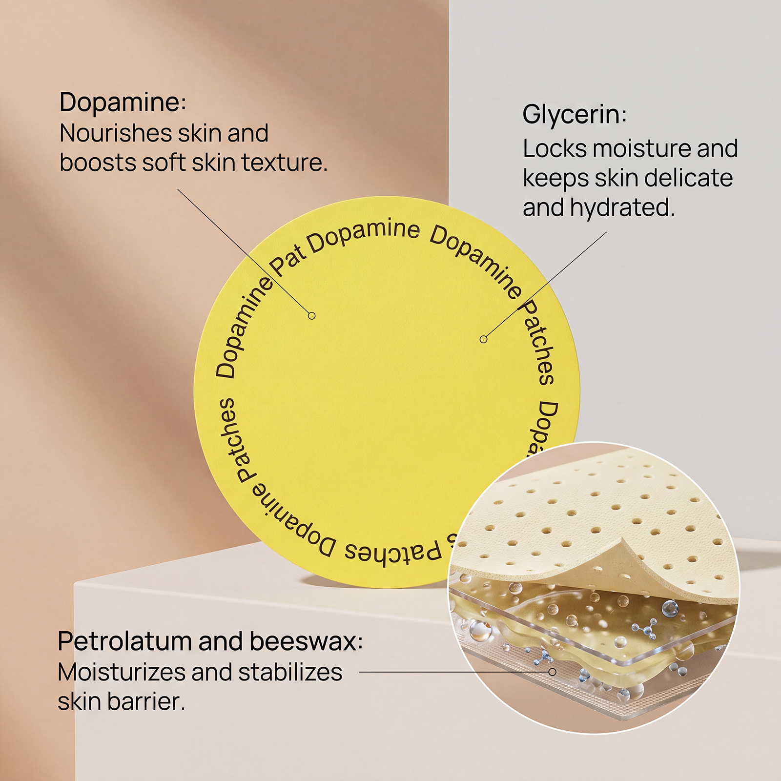 Body Care Patch Mild Nurture Soft Thin Close Fresh Daily Skin Protection Sticker