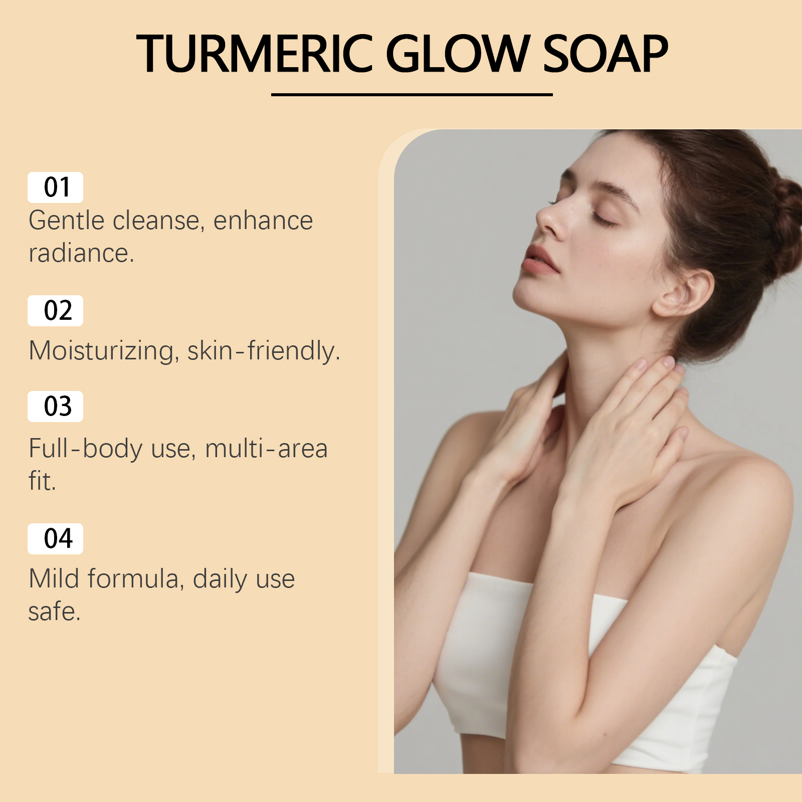 Skin Cleansing Soap Mild Cleansing Moisturizing Body Skin Refreshing Tender Smooth Skin Care Body Soap