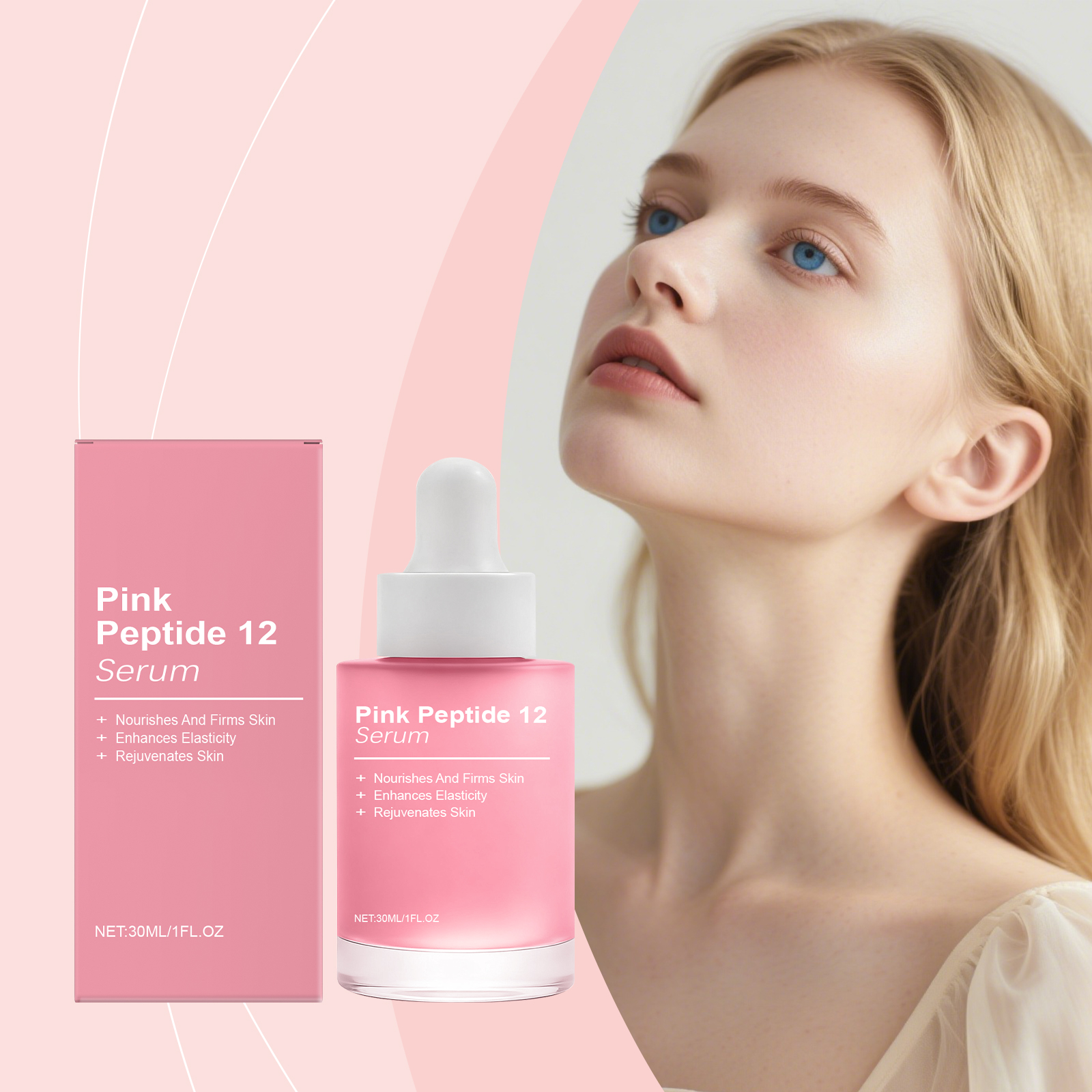 Facial Essence Mild Nourishing Moisturizing Hydrating Tender Facial Skin Bright Elastic Daily Skincare Essence
