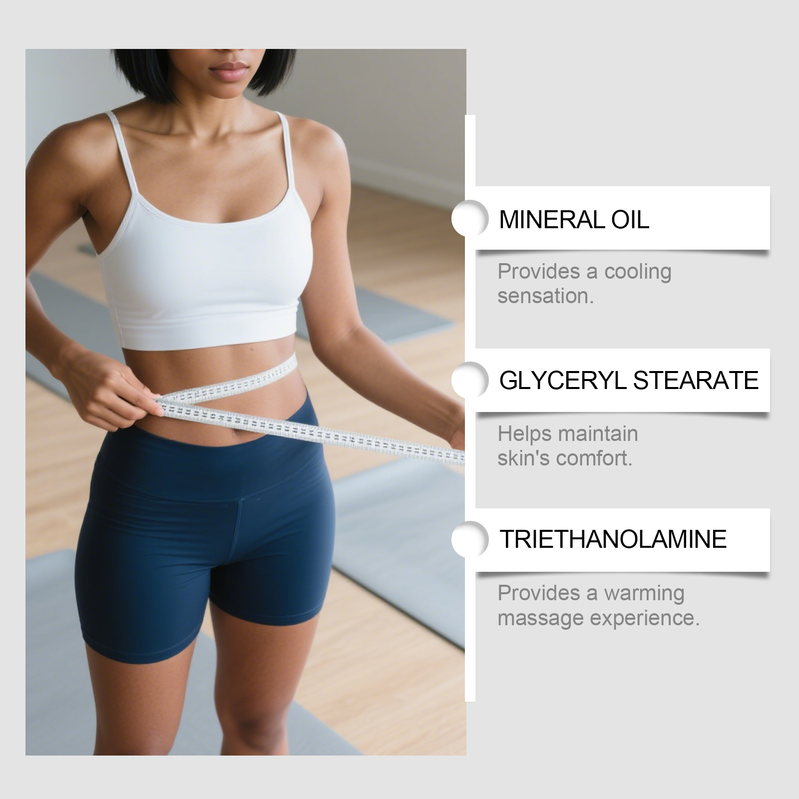 Moisturizing Body Care Cream Light Soft Smooth Skin Figure Curve Management Refreshing Coating Treatment