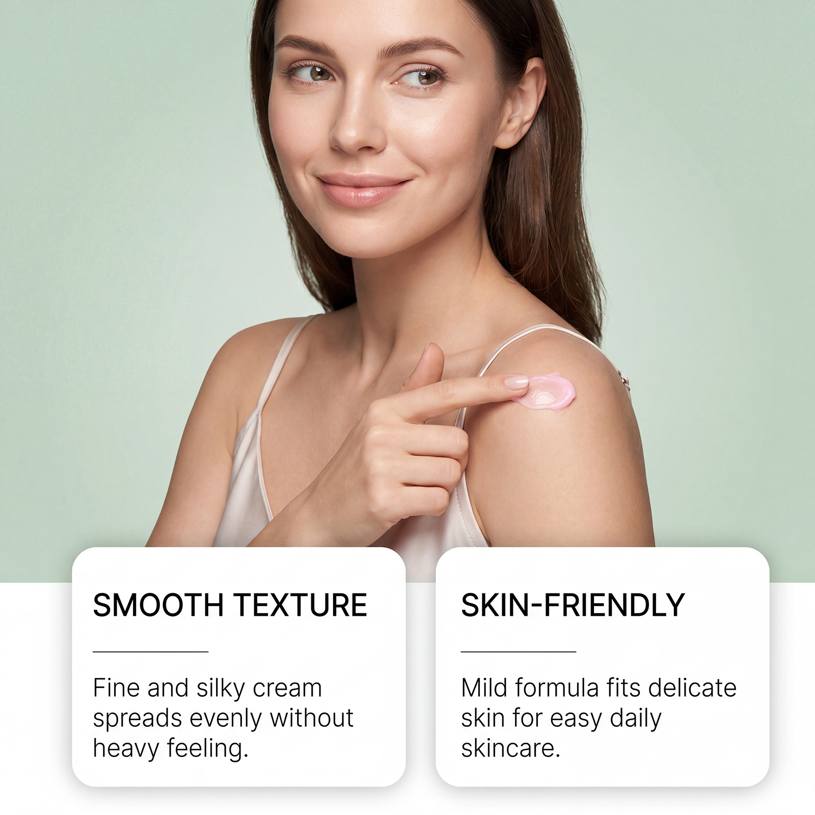 Soothing Cream Daily Hydrating Moisturizing Nourishing Refreshing Nonsticky Quick Absorb For Face And Body All Suitable