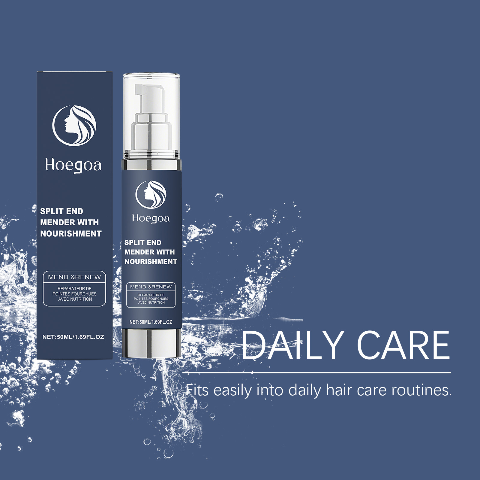 Moisturizing Hair Care Essence Mildly Nourishes Hydrates Hair Makes It Smooth For Daily Hair Care