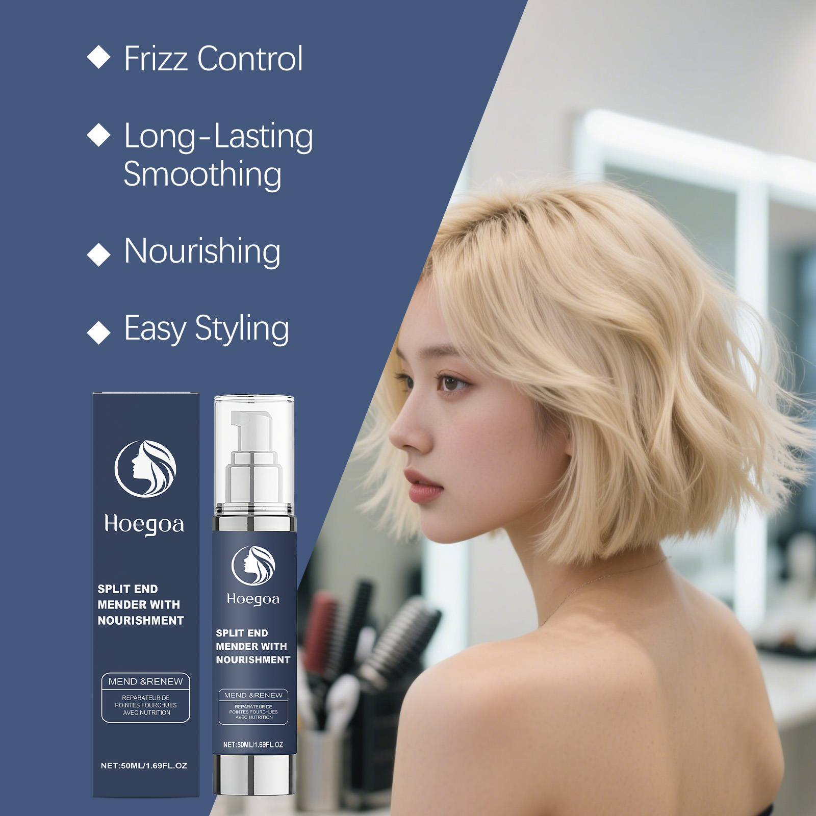 Moisturizing Hair Care Essence Mildly Nourishes Hydrates Hair Makes It Smooth For Daily Hair Care