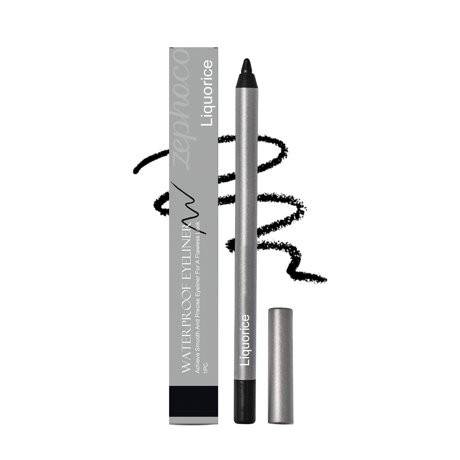 Licorice Shade Smooth Eyeliner Gel Pencil Natural Outline Drawing Silky Long Lasting Makeup Eye Liner Pen
