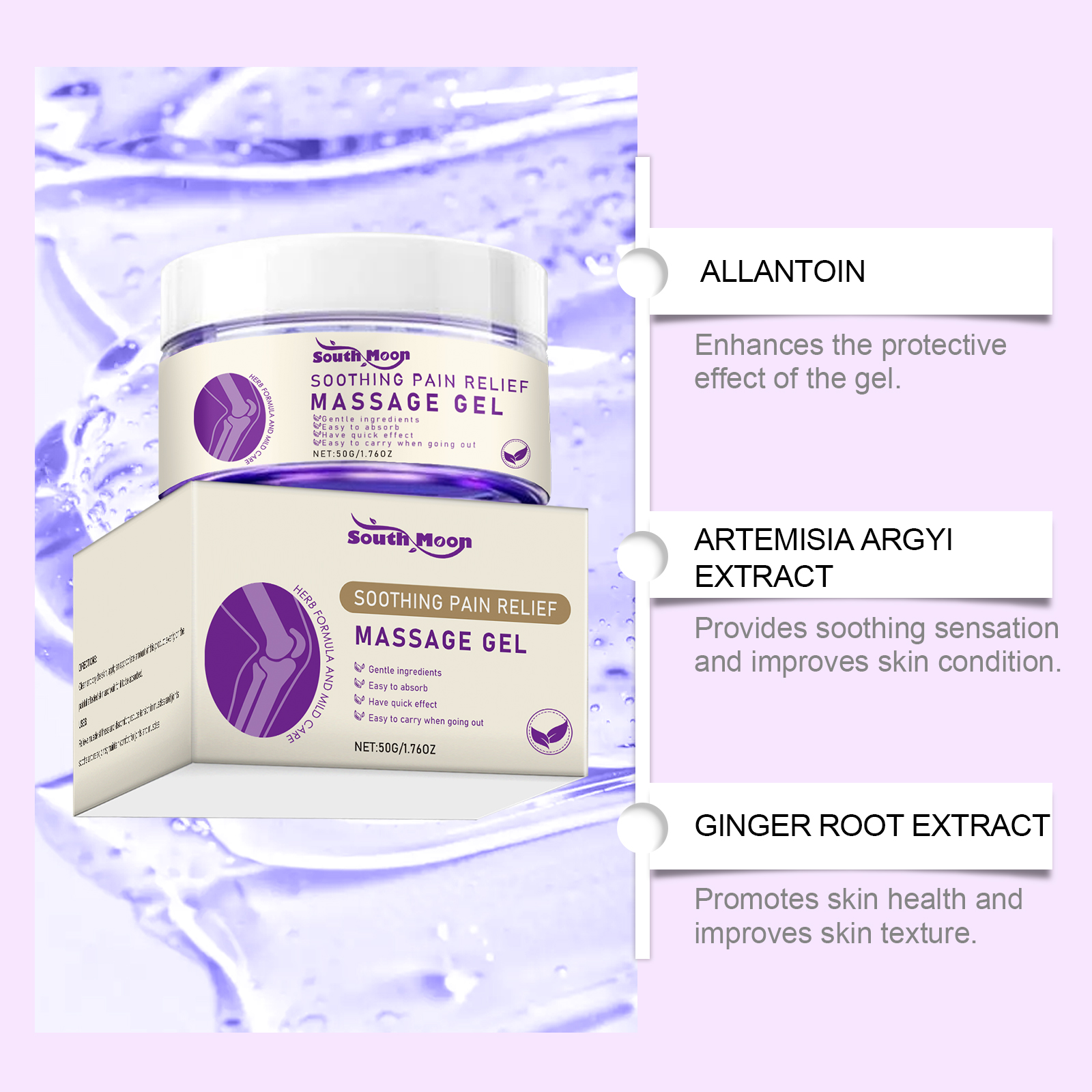 Body Care Gel Daily Care Joints Knees Elbows Shoulders Comfort External Topical Use