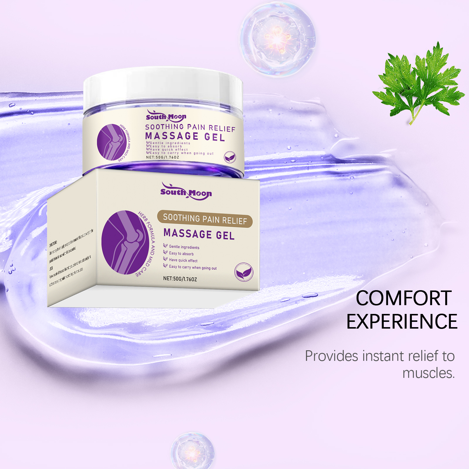 Body Care Gel Daily Care Joints Knees Elbows Shoulders Comfort External Topical Use