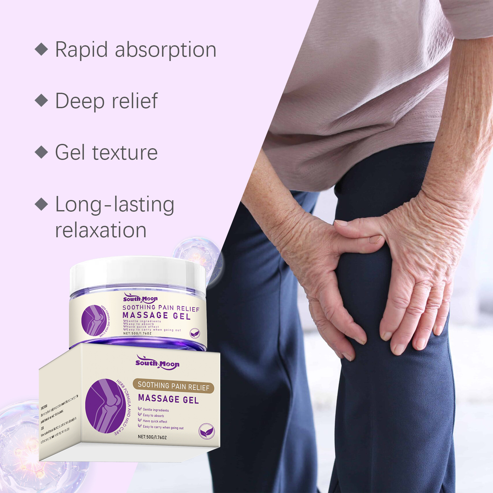 Body Care Gel Daily Care Joints Knees Elbows Shoulders Comfort External Topical Use