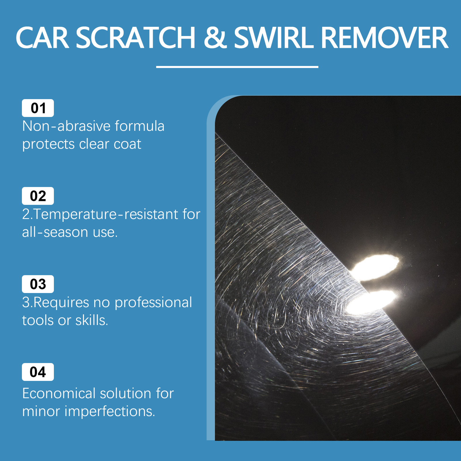 Car Scratch Repair Paste For Car Maintenance Renovation Paint Scratch Rubbing Polishing Paint Fix