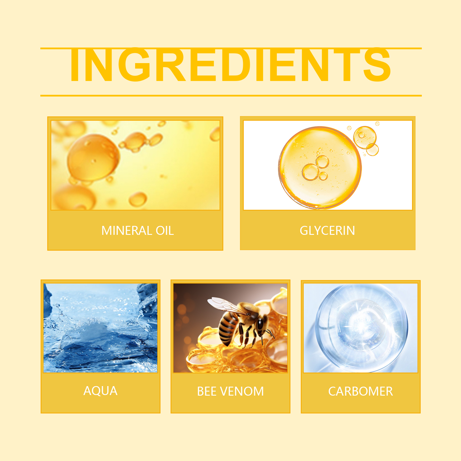 Bee Venom Joint Repair Cream Relieves Joint Discomfort Portable Massage External Apply Care Cream