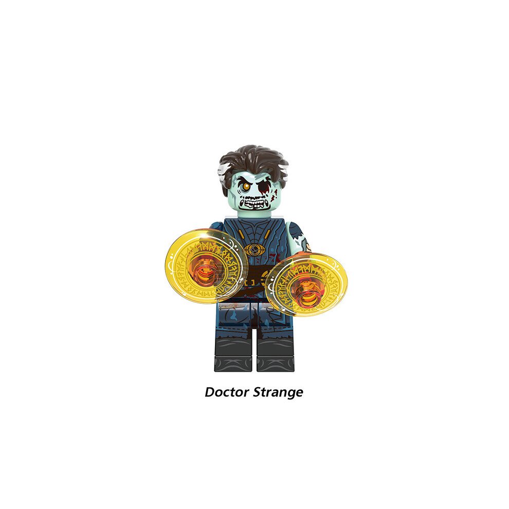 Superhero Avengers Mini Figures Building Blocks Toy 8pcs Zombie Action Figures Collectible Set Movies Fans Mini Characters Toys for Role Playing Creative Toy Boy Girls Gift Fit Lego