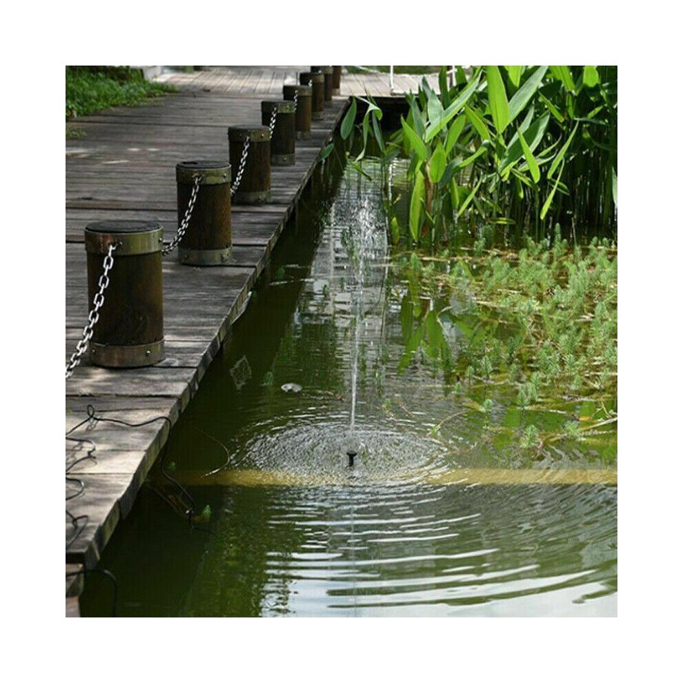 Solar Powered Fountain Water Pump Kit Pool Garden Pond Watering Submersible