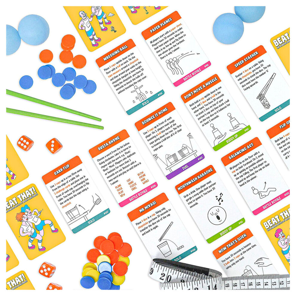 Beat That! The Bonkers Battle of Wacky Challenges Card Game