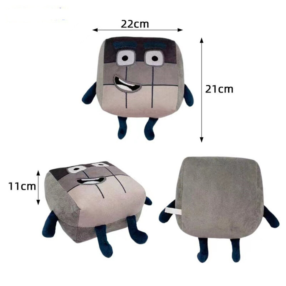 (Digital Set) Numberblocks Plush Toy Math Primer Study New