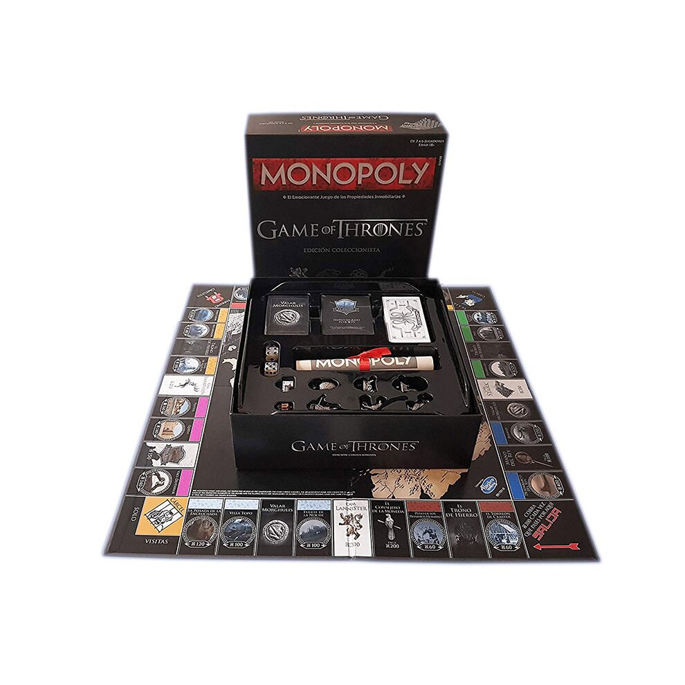 Monopoly Game of Thrones Collector Edition Family Party Game Board Game TV Series NEW Sealed 2-6 Players Gift for Fans