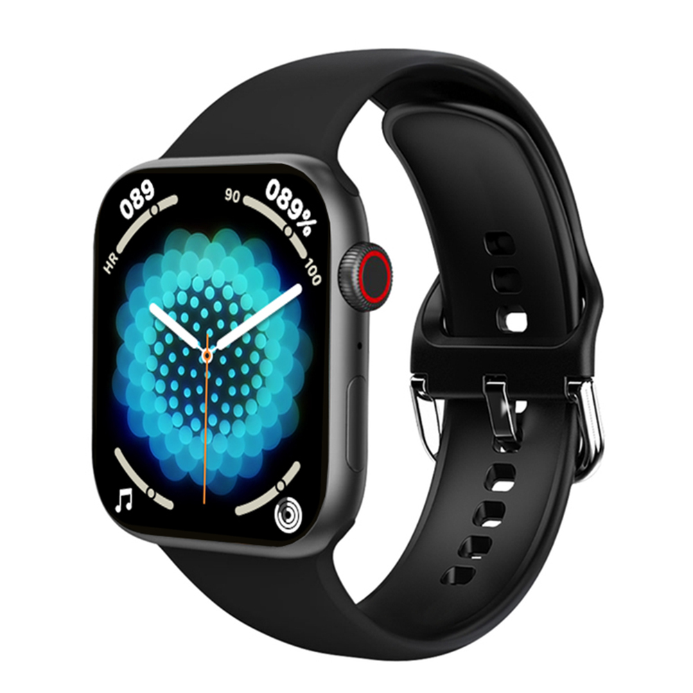(Pink) Smartwatch Men Women Smart Watch Bluetooth Calls Custom Dail Heart Rate Monitor 420*480 Full Touch Screen