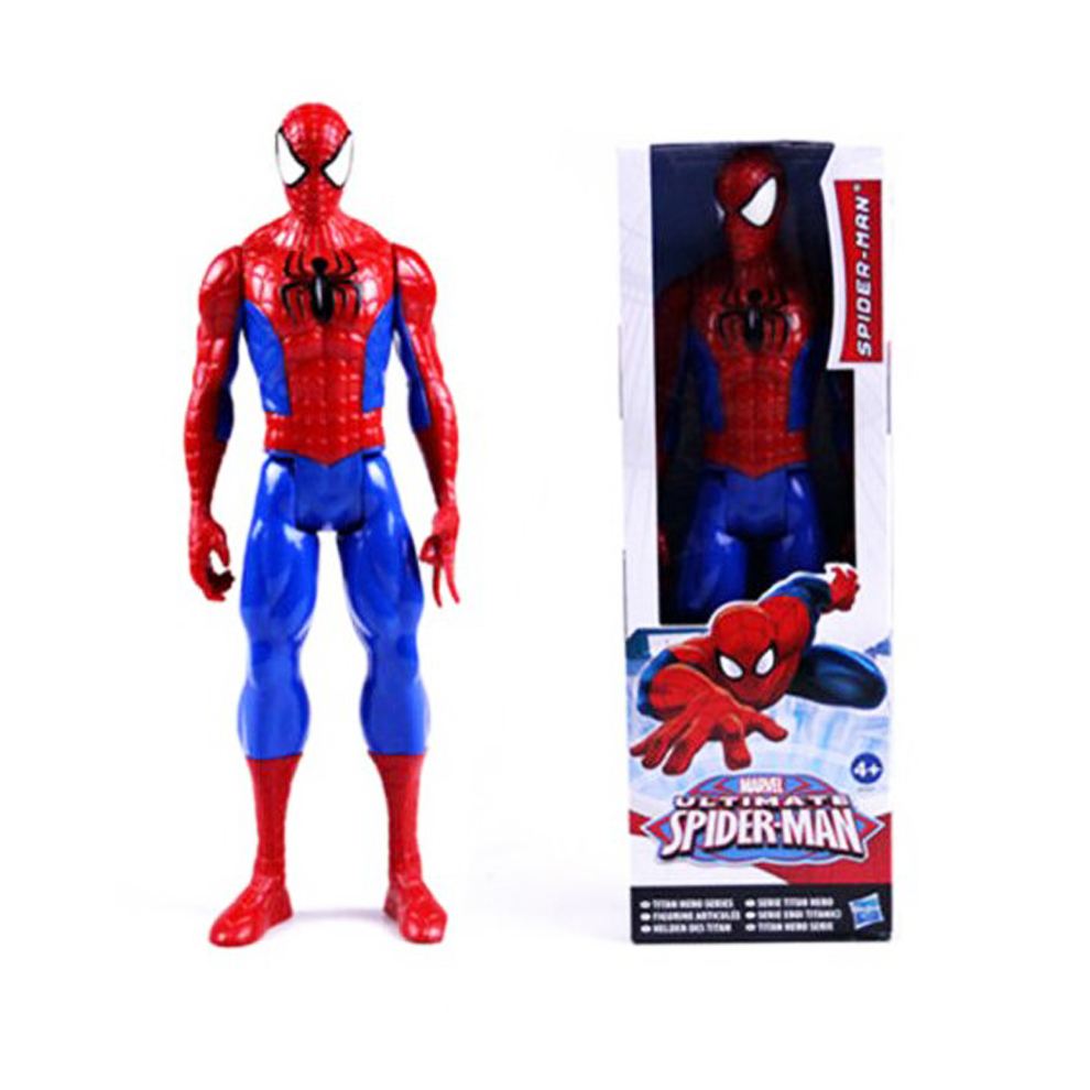 (Red Spider~Man) Marvel Avengers 12 inch Action Figures Titan Hero Series Children Toys Kids
