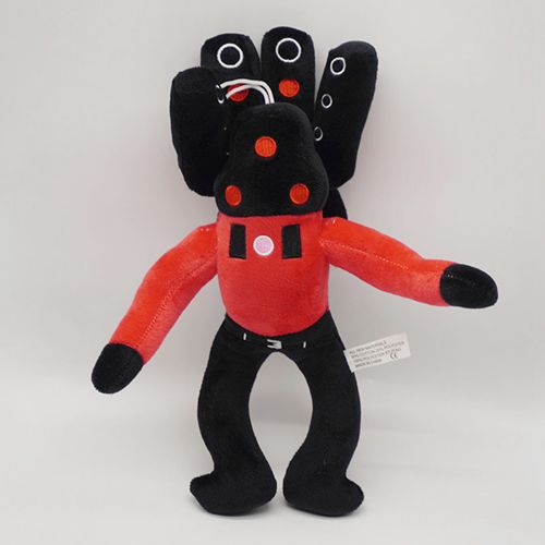 Skibidi Toilet Plush Upgrade Titan Speakerman Toys Collectible Gifts for Fans 25CM