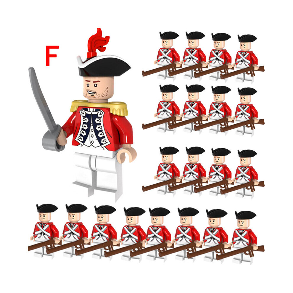 21PCS Imperial governor Marine Minifigure Fit Lego Red