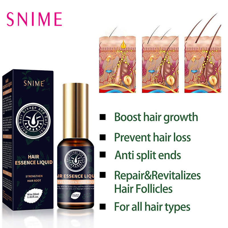 Snime Hair Essence Liquid Hair Serum Provide Nutrition Repair Spray 30ml