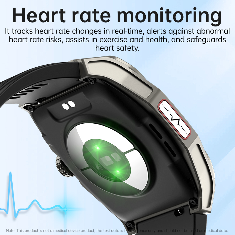 Smartwatch Health Management ECG Detection Heart Rate Blood Pressure Monitor BT Call Smart watches CES Sleep Aid Watch For Men SOS Call