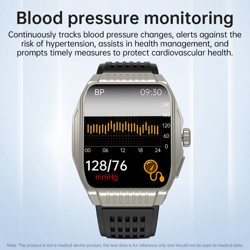 Smartwatch Health Management ECG Detection Heart Rate Blood Pressure Monitor BT Call Smart watches CES Sleep Aid Watch For Men SOS Call