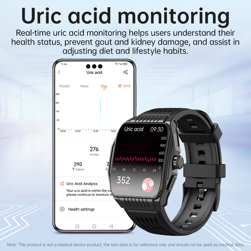 Smartwatch Health Management ECG Detection Heart Rate Blood Pressure Monitor BT Call Smart watches CES Sleep Aid Watch For Men SOS Call