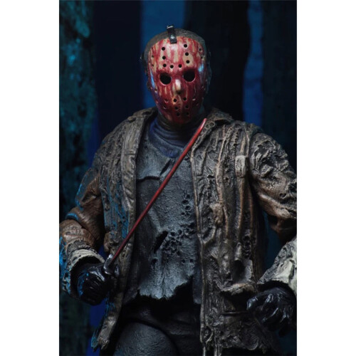 NECA Horror Freddy VS Jason Action Figure 7 Jason Voorhees Deluxe Toy Gift Set