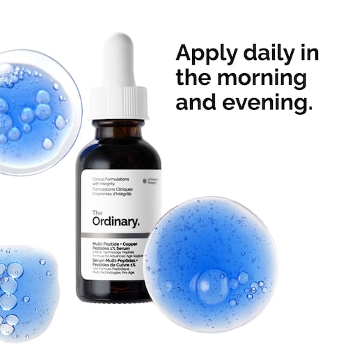 The Ordinary Multi Peptide Copper Peptides 1 Percent Serum 30ml