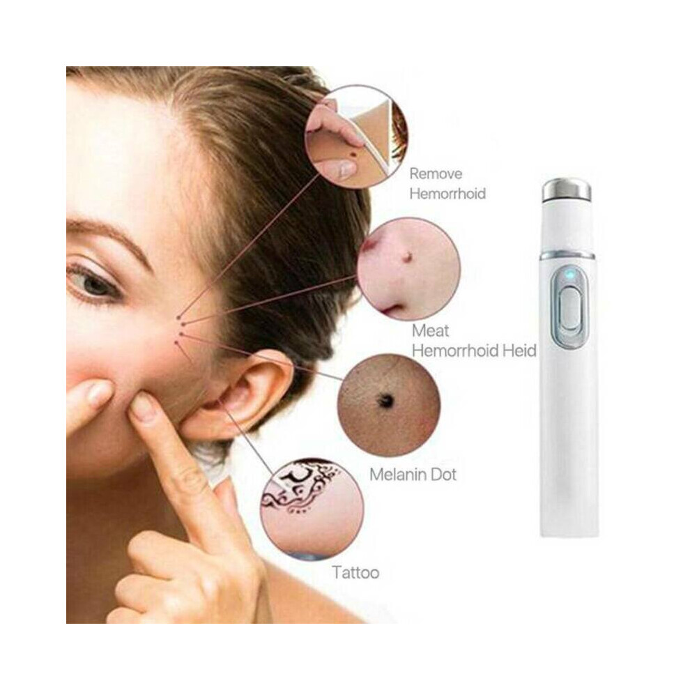 Spider Vein Eraser Blue Light Therapy Wrinkle Acne Laser Pen Scar Removal Care