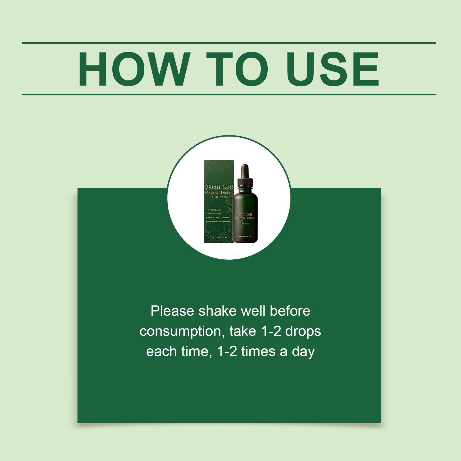 Collagen Peptide Liquid Drops | Supports Skin Elasticity & Body Definition | Gentle Daily Supplement for Radiant, Youthful Skin | Easy Absorption Formula, 30ml