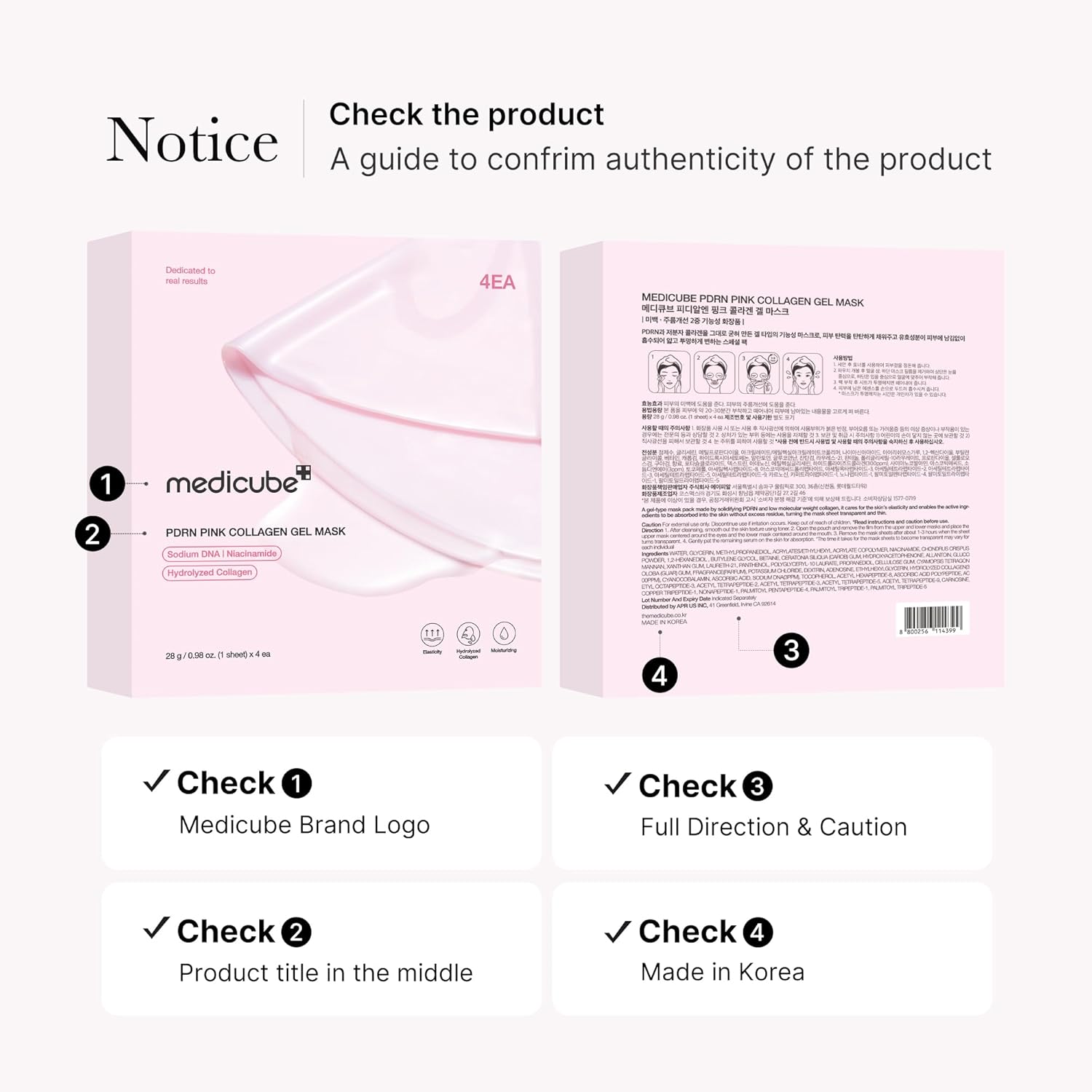 medicube Jelly Gel Mask with Salmon DNA PDRN Pink Collagen Overnight Face Mask for Glass Glow Skin Elasticity, Hydrating Firming Moisturizing Korean Skincare