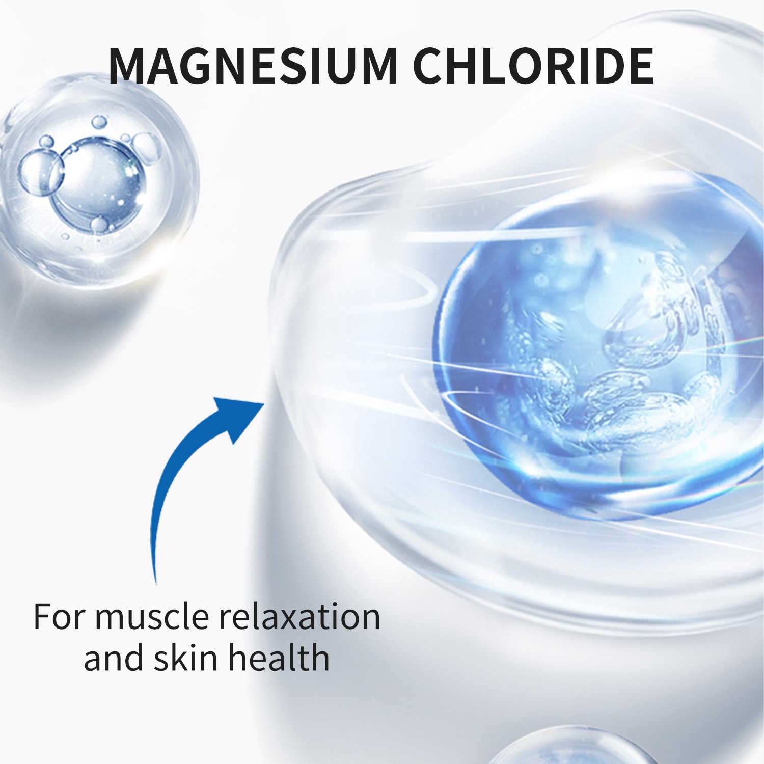 Minerals Magnesium Bath Tablets For Muscle Relaxation Soaking And Daily Wellness Bath Treatment 100g