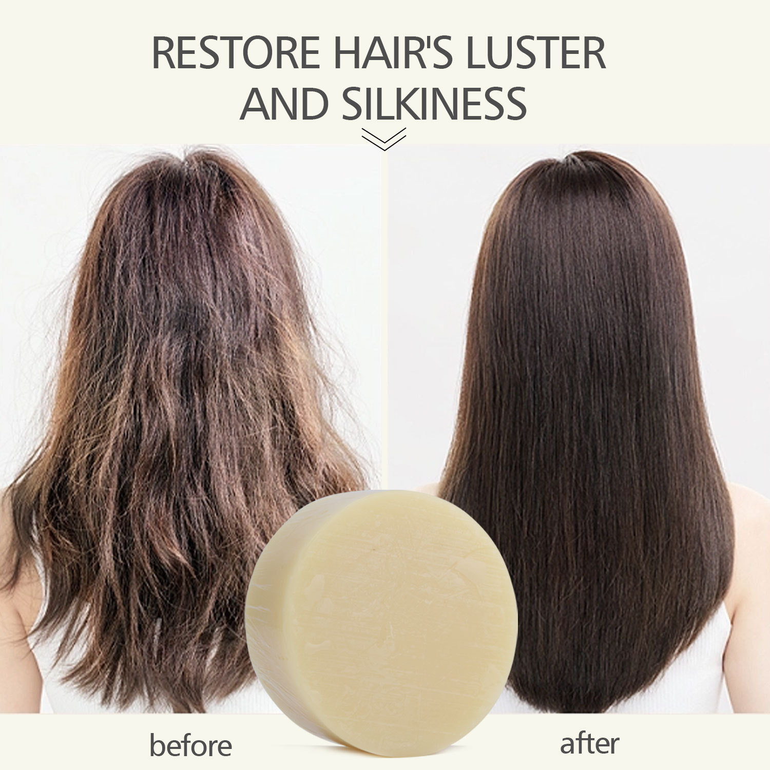 Rice Water Conditioner Bar Nourishing Smoothing For Dry Damaged Hair Daily Scalp And Strand Care