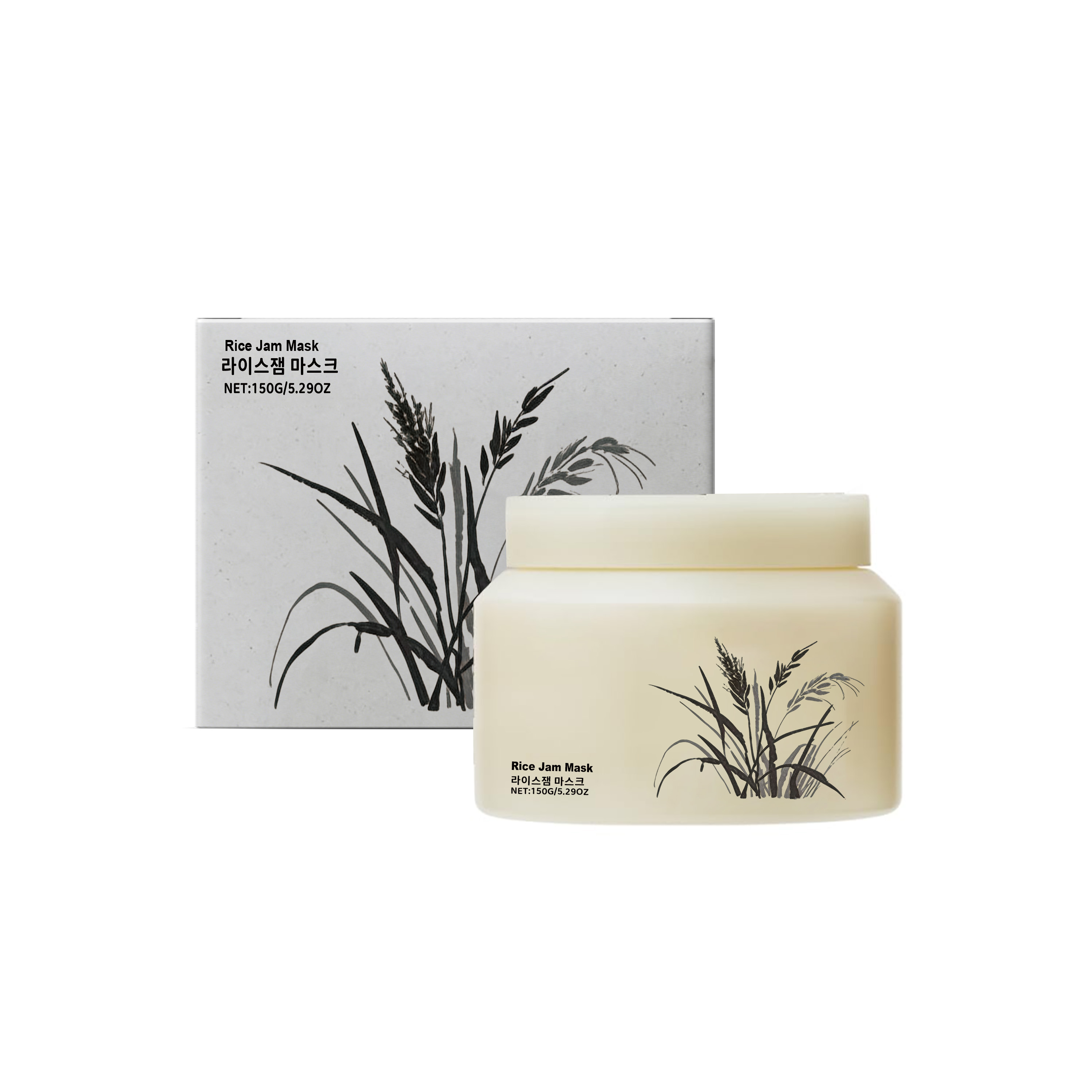 Rice Milk Mask Hydrating Rejuvenating Cleansing Soft Smooth Light Refreshing Smear Moisturizing For Skin Care