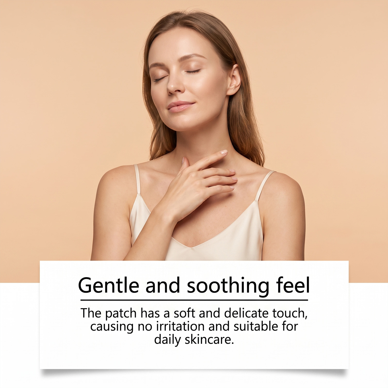 Chest Care Patch Mild Formula Thin Breathable Penetrating Nourish Moisturize Female Body Treatment