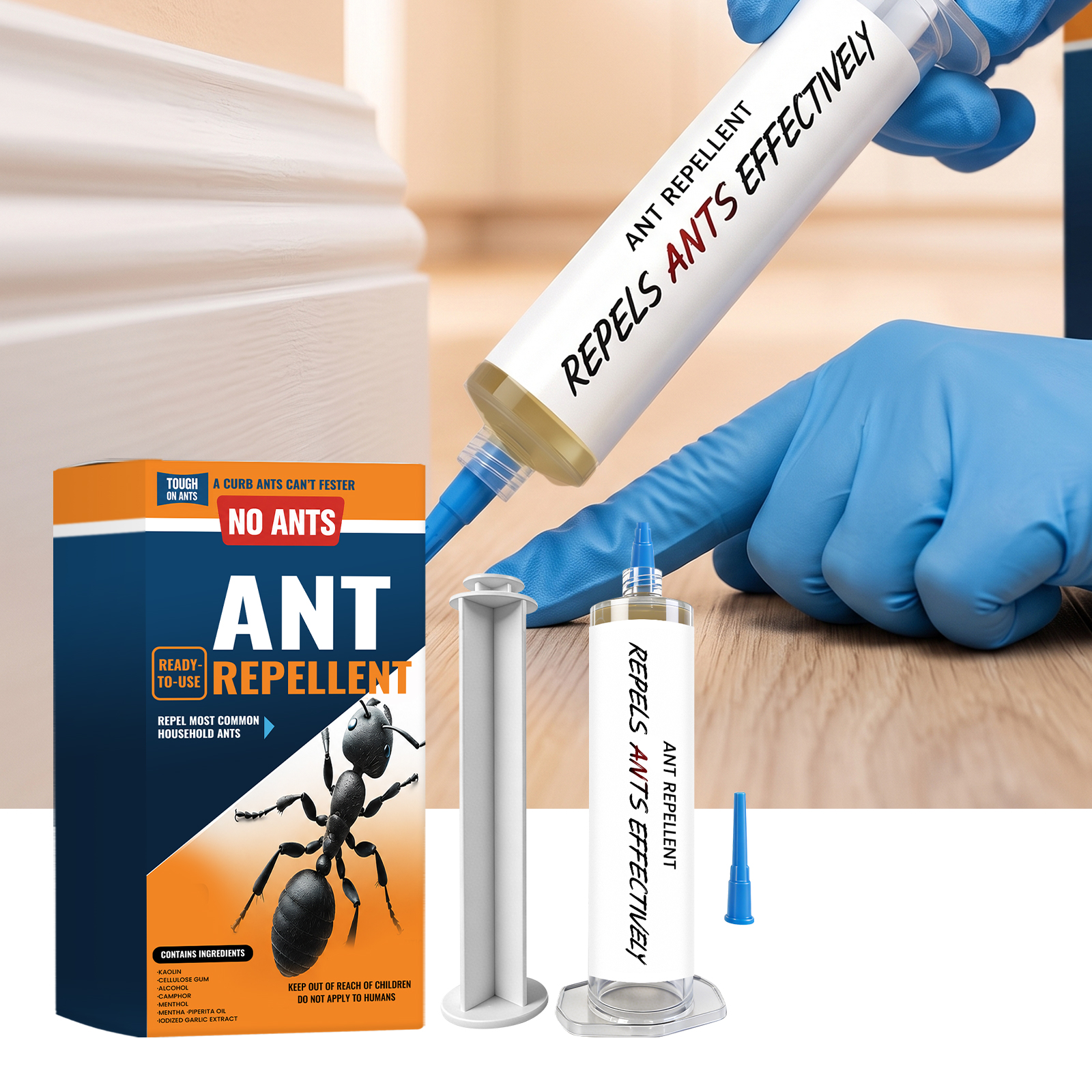Ant Gel Pet Safe Friendly Bait Trap For Indoor Outdoor Balcony Corner Repel Ants