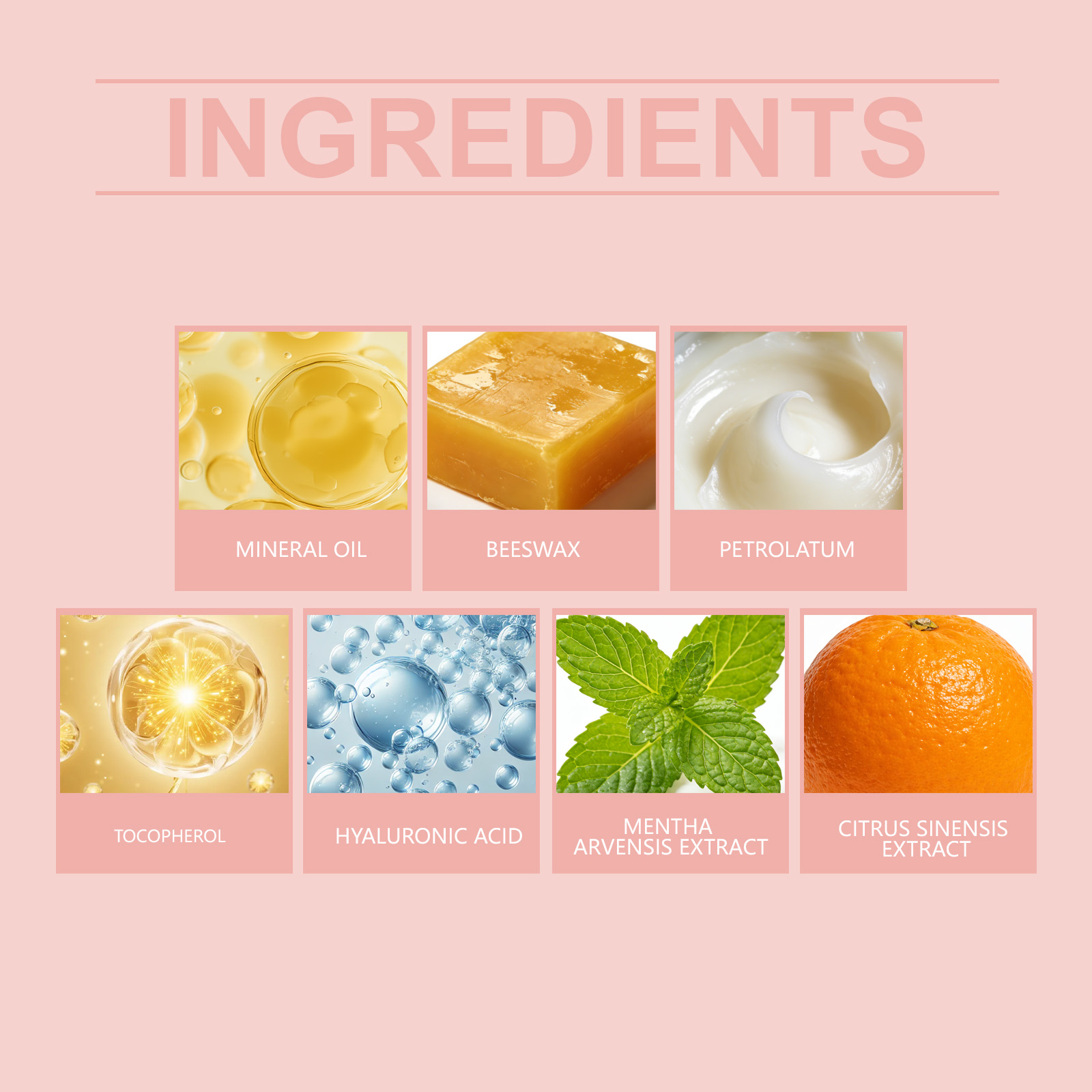 Sweet Orange Multiuse Moisturizing Lip Balm Mild Ingredients Gentle Hydration Lip Skin Treatment