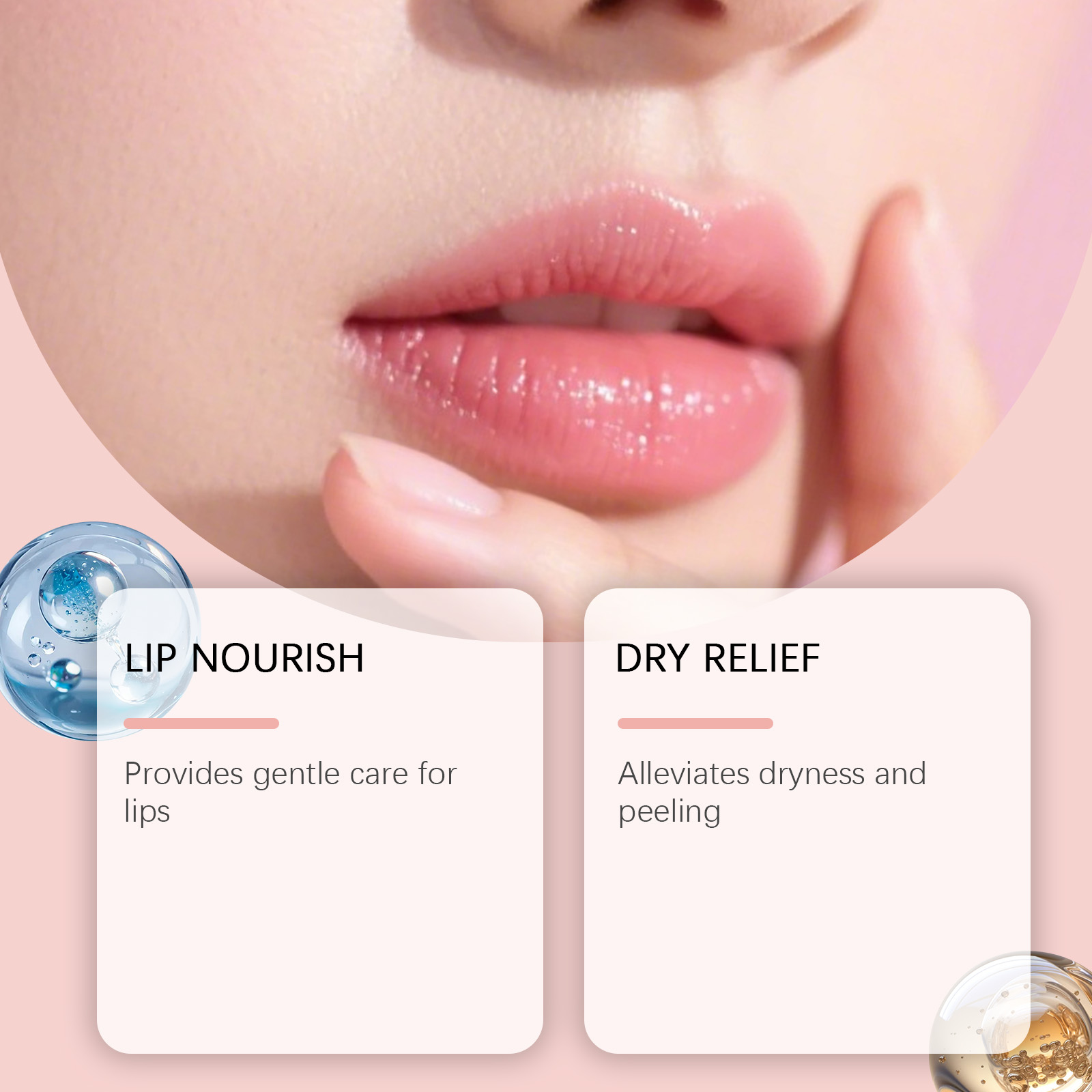 Sweet Orange Multiuse Moisturizing Lip Balm Mild Ingredients Gentle Hydration Lip Skin Treatment