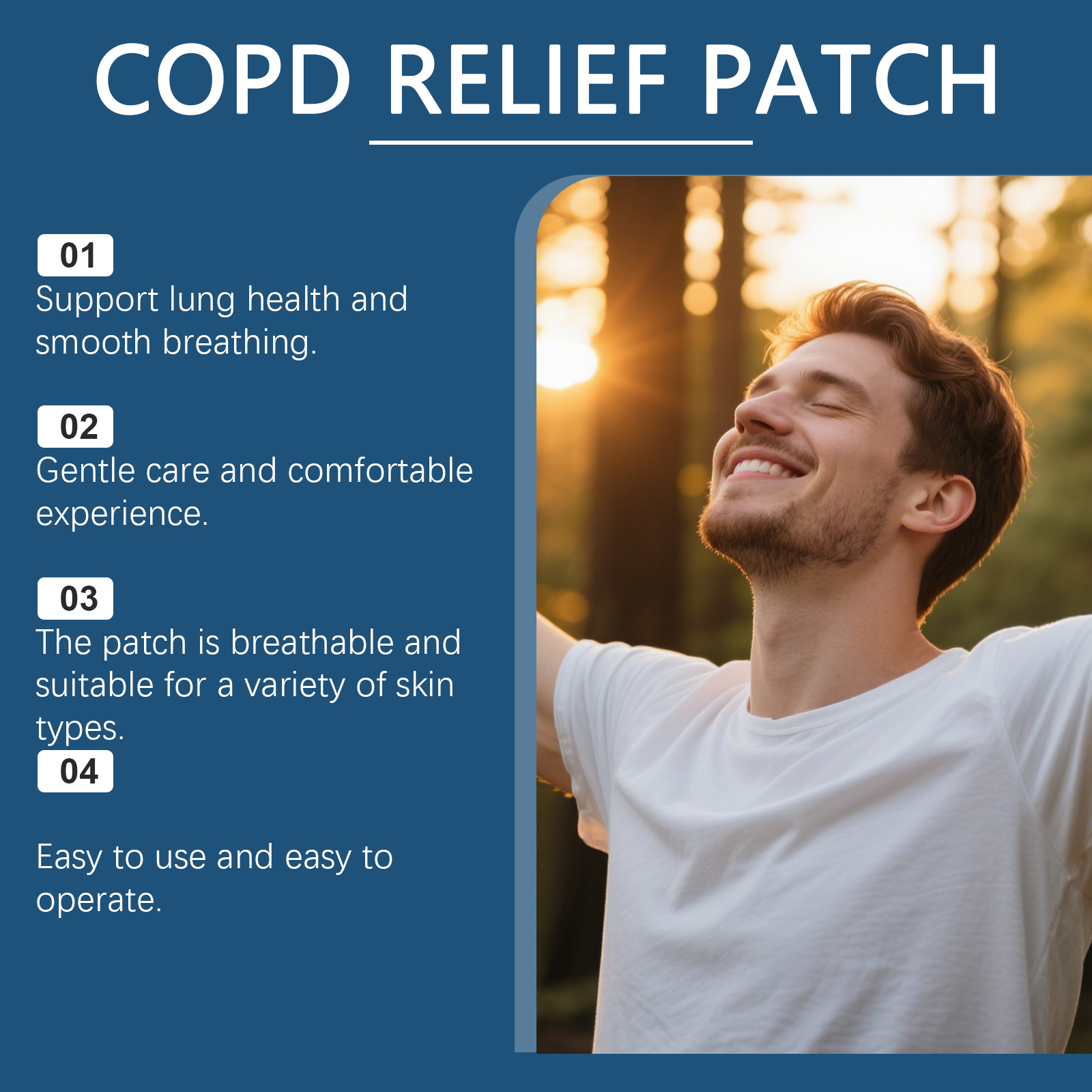 Body Care Patch Menthol Fresh Smooth Comfortable Skin Friendly Breathable Material Daily Portable Care Sticker