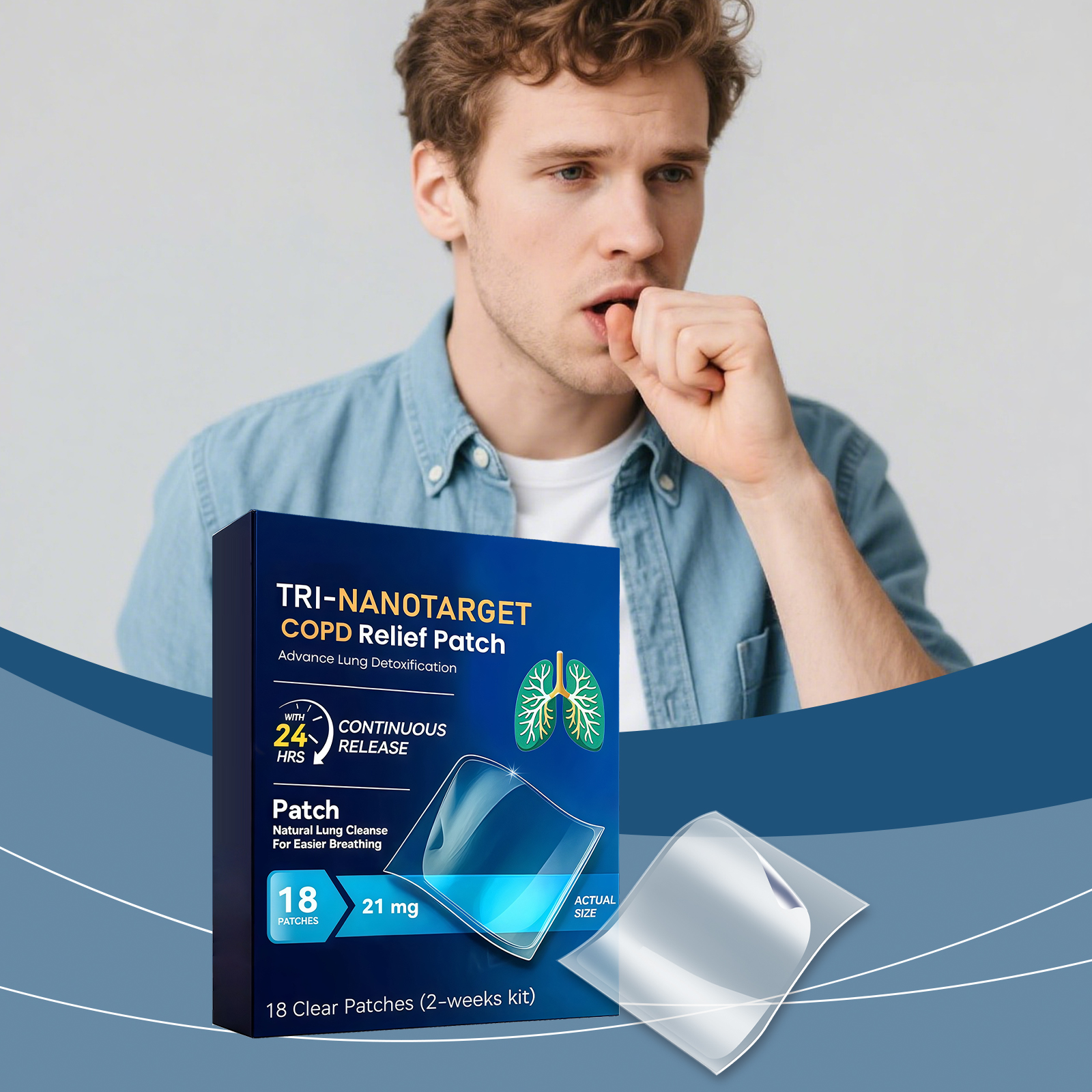 Body Care Patch Menthol Fresh Smooth Comfortable Skin Friendly Breathable Material Daily Portable Care Sticker