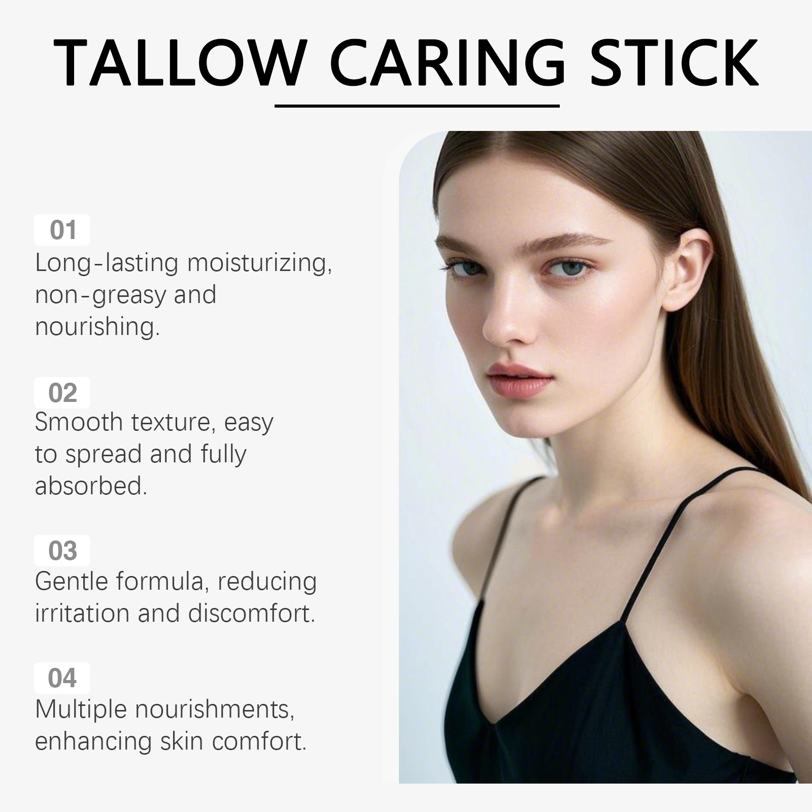 Skin Moisturizing Smoothing Stick Hydrating Softening Tender Body Care Cream Stick