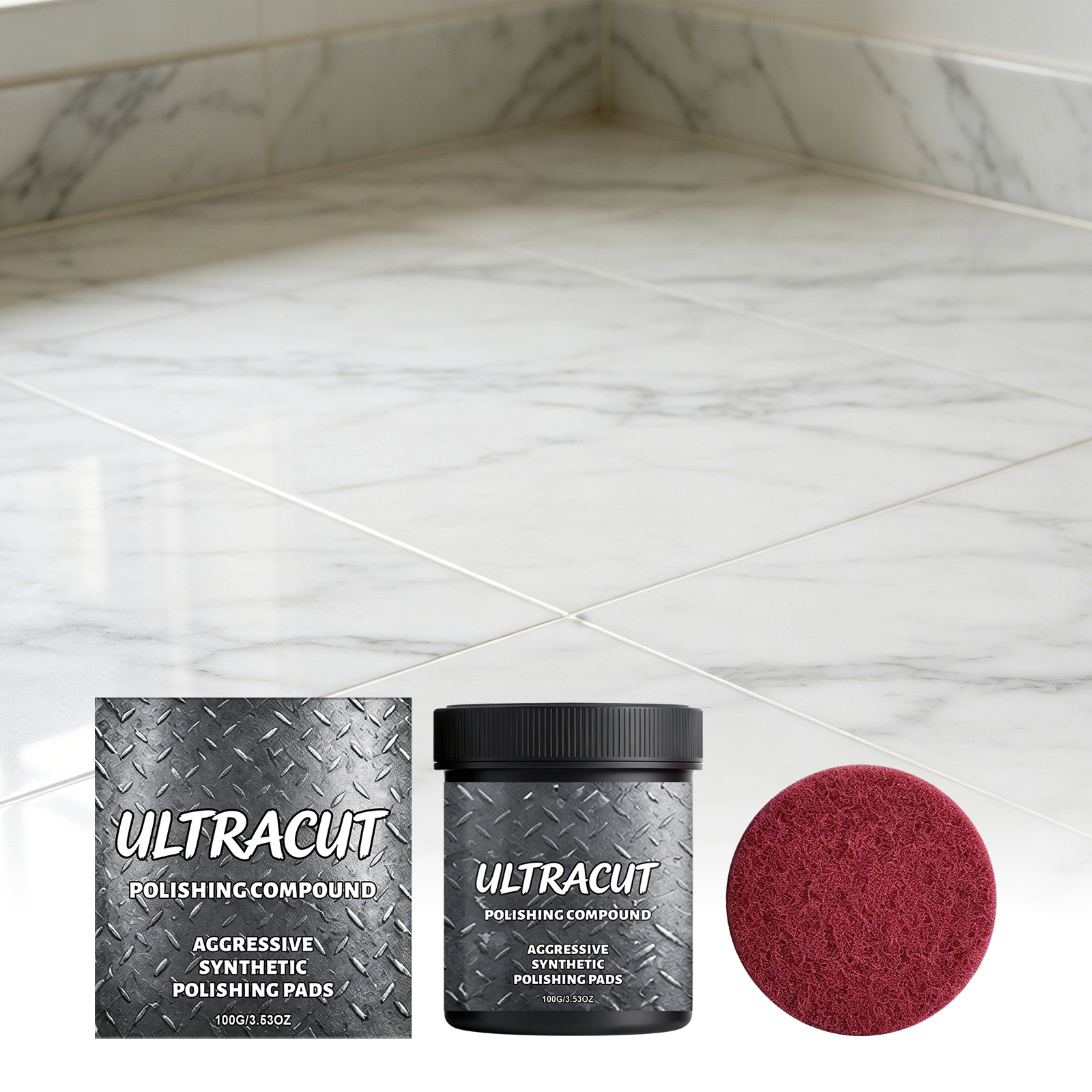 Polishing Paste Kitchen Utensils Marble Countertop Scratch Polishing Cleaning Daily Household Cleaning Bright Care Ointment