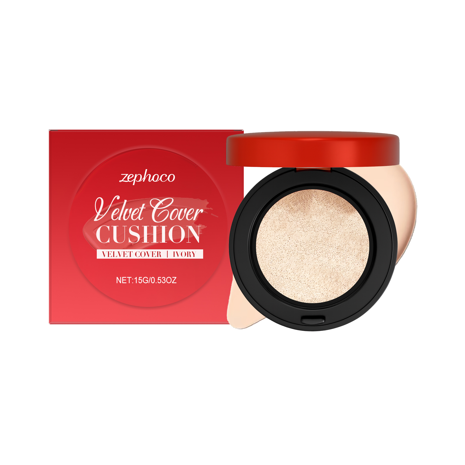 Moisturizing Concealer Cushion With Fine Texture Creates Hydrated Light Sheer Makeup Look For Daily Facial Beauty Care