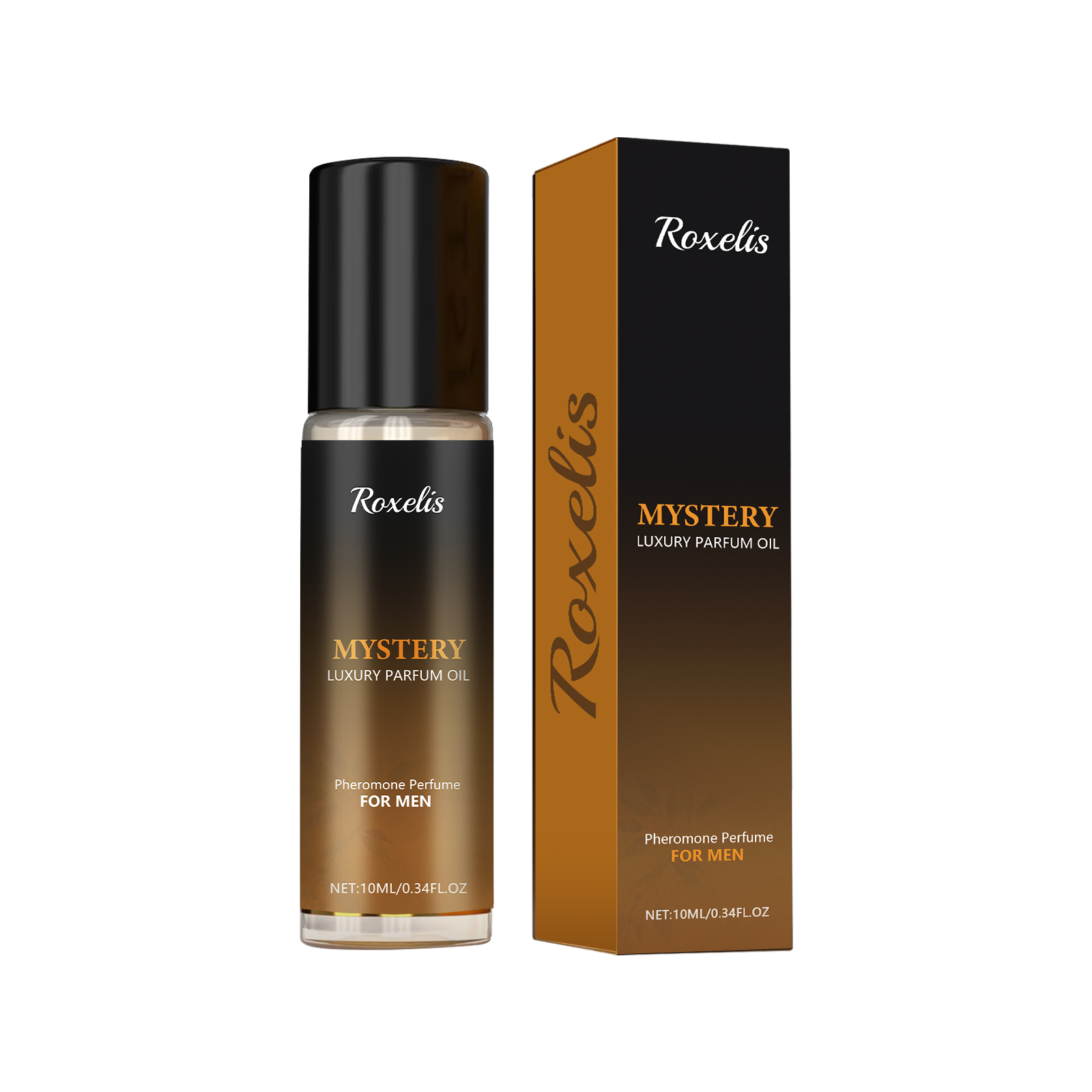 Men Roll On Cologne Sandalwood Woody Scent Fresh Pleasant Natural Aroma Radiate Charm Portable Perfume