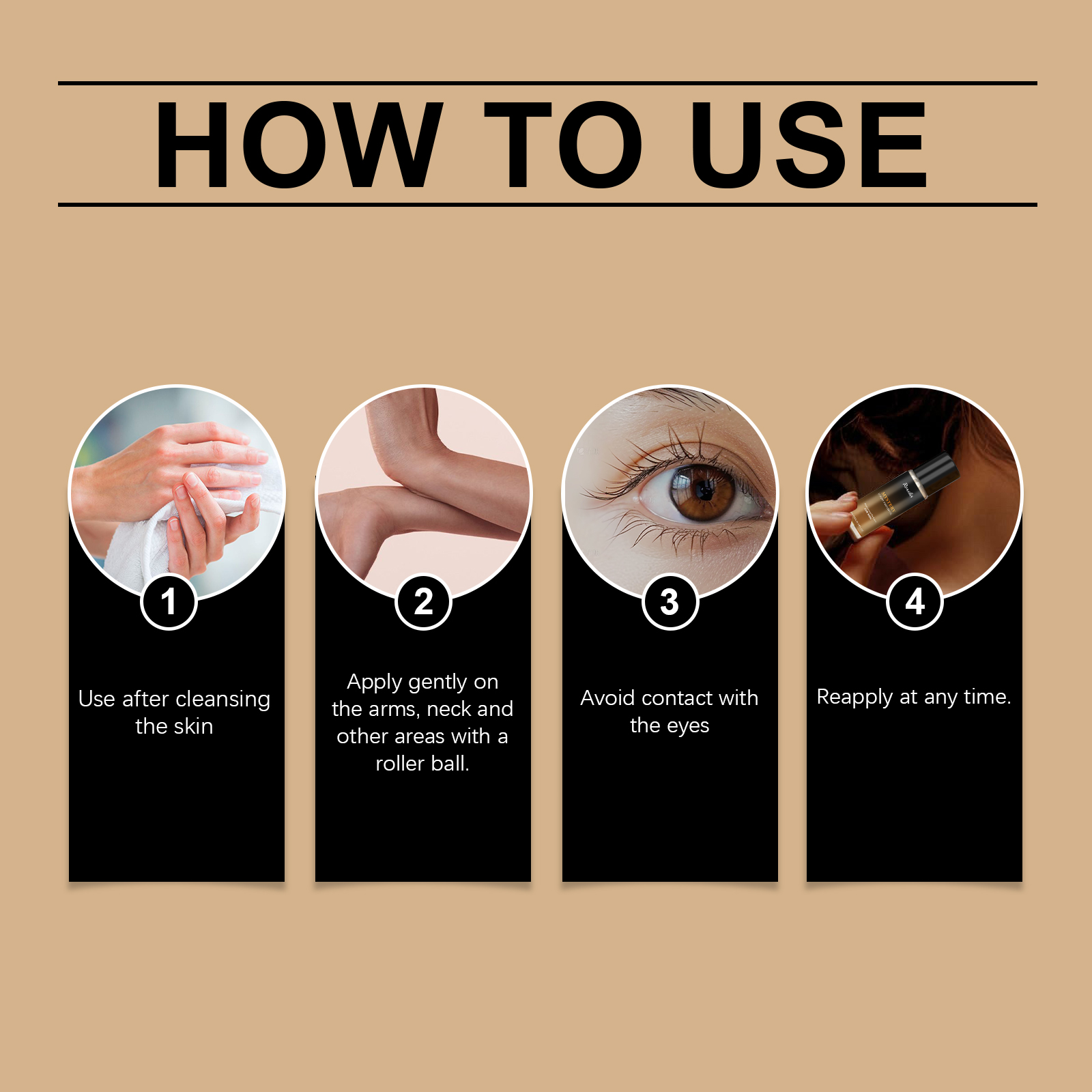 Men Roll On Cologne Sandalwood Woody Scent Fresh Pleasant Natural Aroma Radiate Charm Portable Perfume