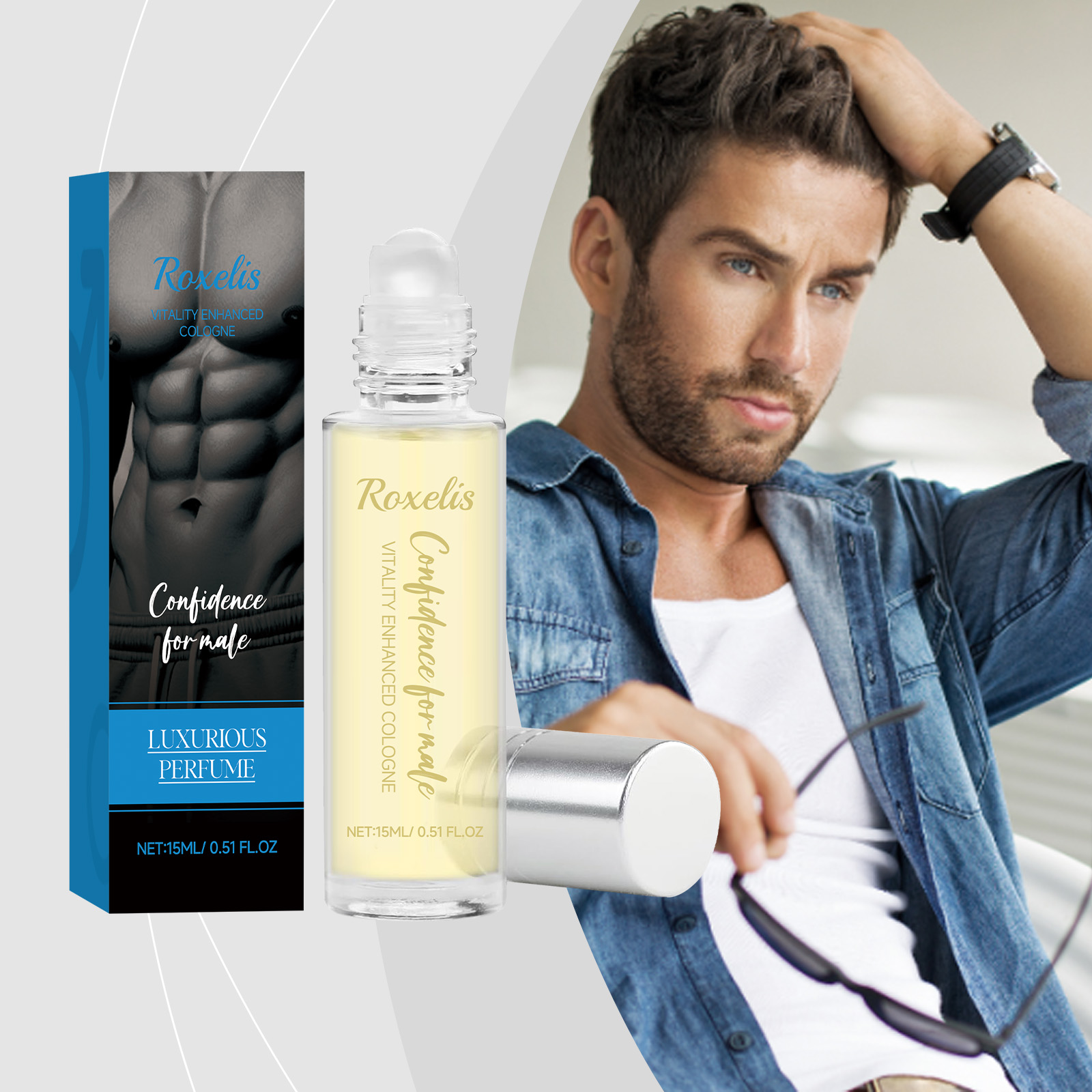 Charming Male Cologne Perfume Daily Release Unique Fresh Fragrance Long Lasting Scent