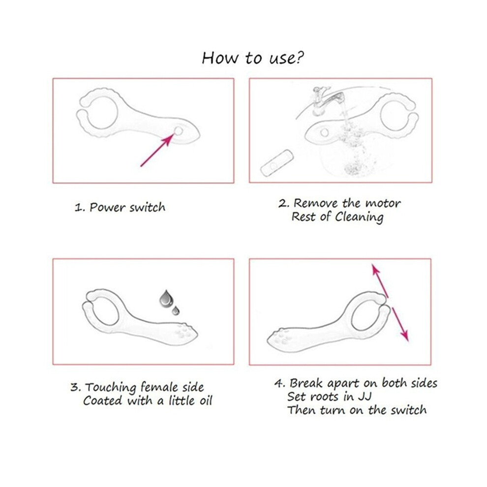 Sexual Vibrator Electro Stimulator Couple Adult Toys Sexy Shop Products Female Vagina Vibration Stimulation Penis Vibrating Ring