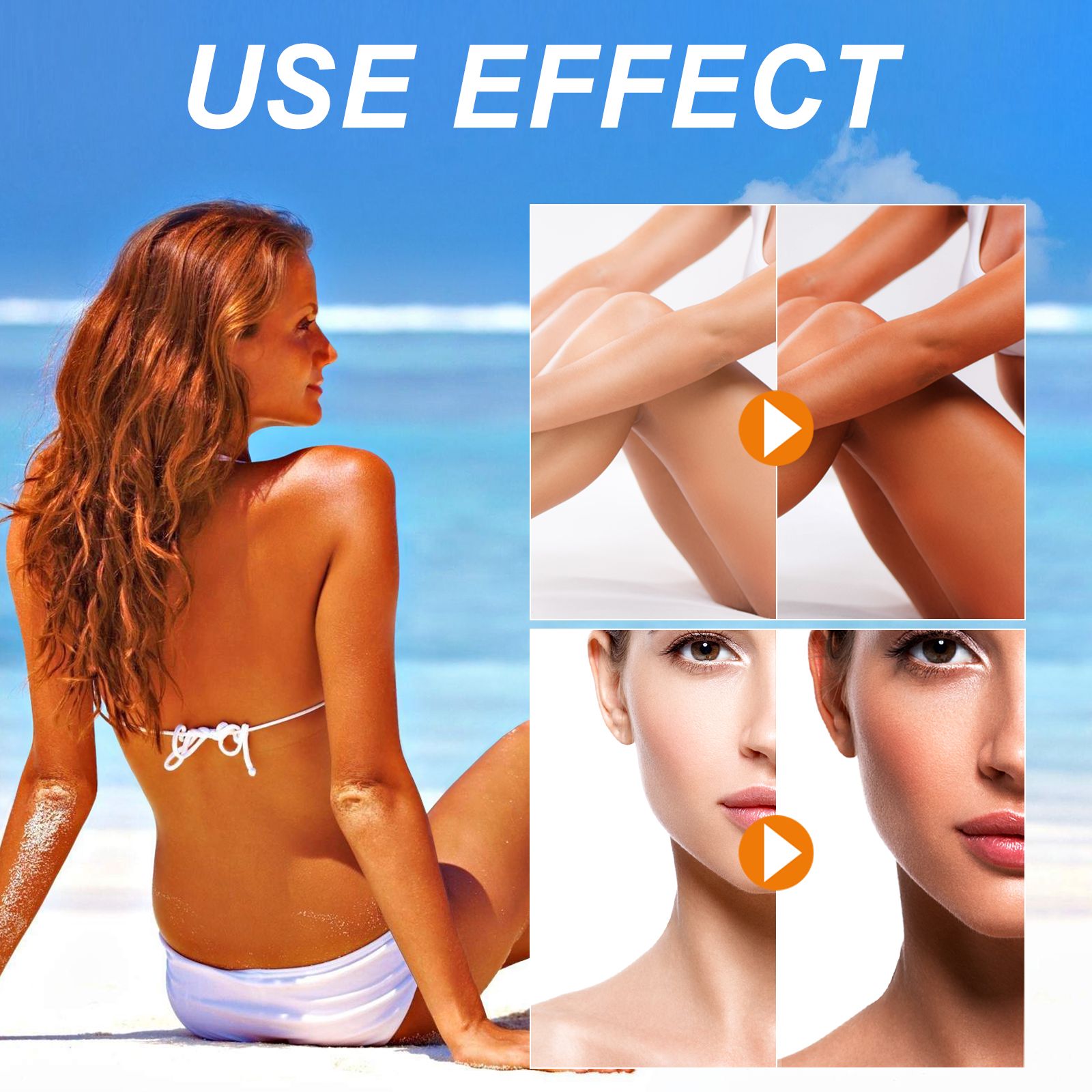 Tanning Mousse For Summer Beach Bronzed Glow Hydrating And Natural Looking Skin 60ml