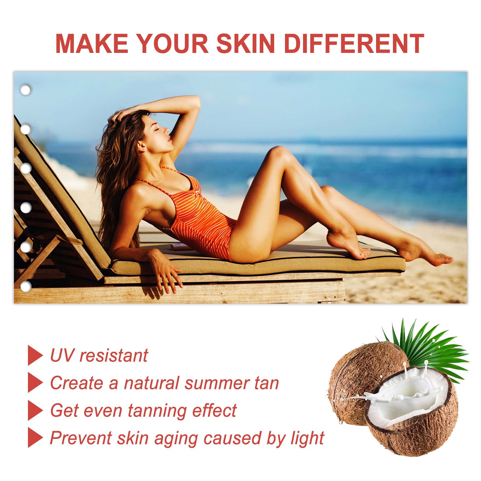 Tanning Mousse For Summer Beach Bronzed Glow Hydrating And Natural Looking Skin 60ml