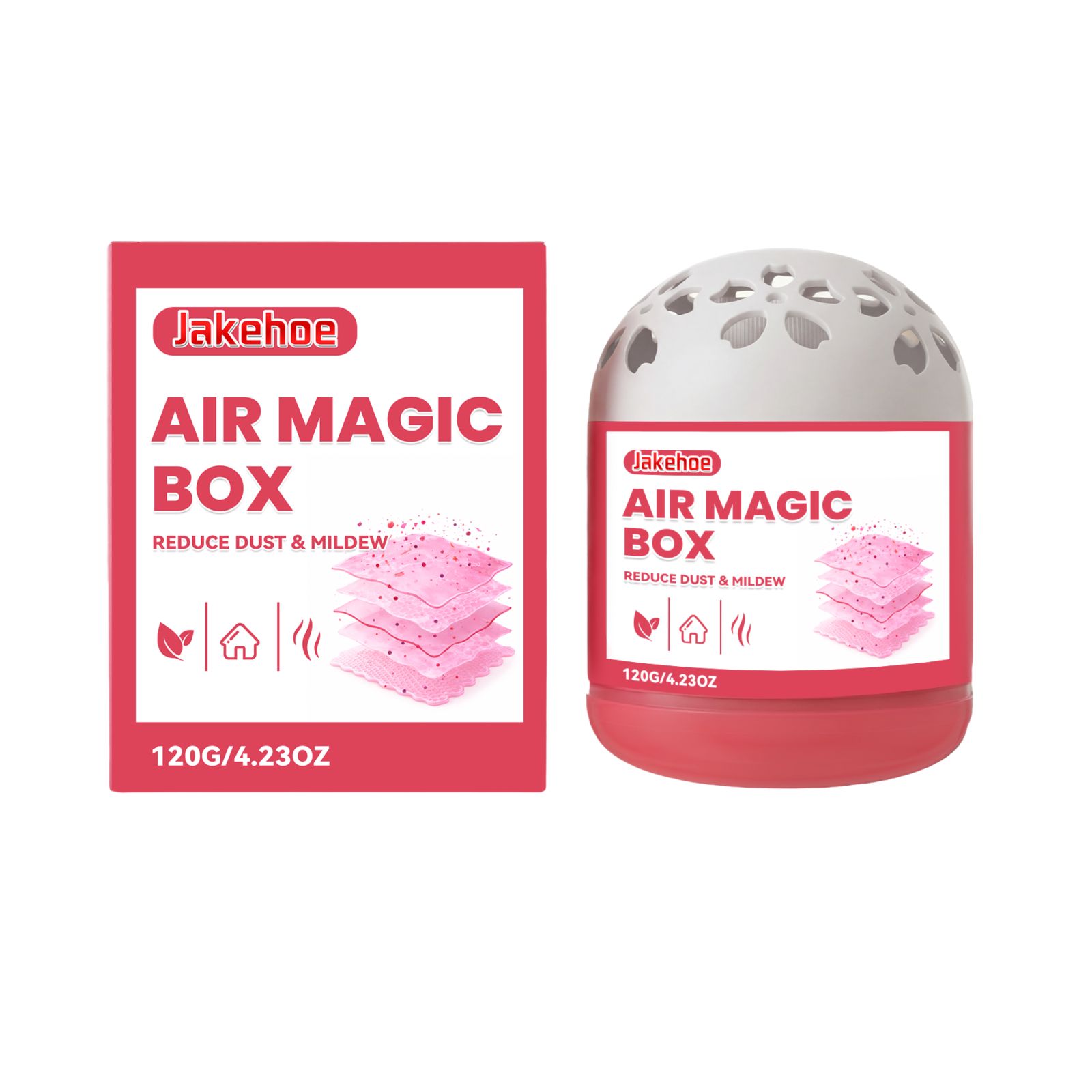 Air Freshener Box For Car And Home Odor Absorbing Moisture Control Long Lasting Fresh Scent 120g